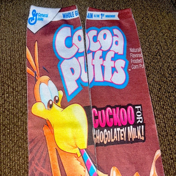 Cuckoo for Cocoa Puffs Socks - Picture 1 of 3